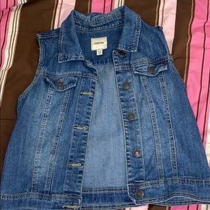 youth size Target jean vest